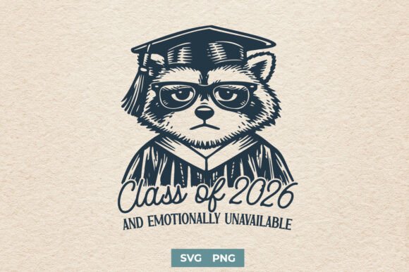 Class of 2026 SVG PNG Graphics for Crafts