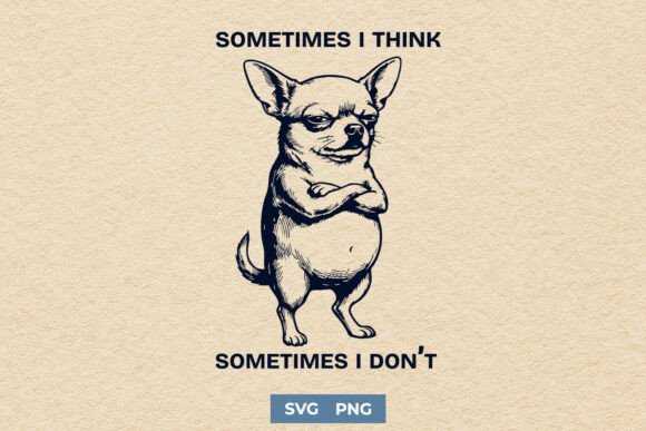 Funny Chihuahua SVG for Sarcastic Shirts: Graphics & Crafts Review