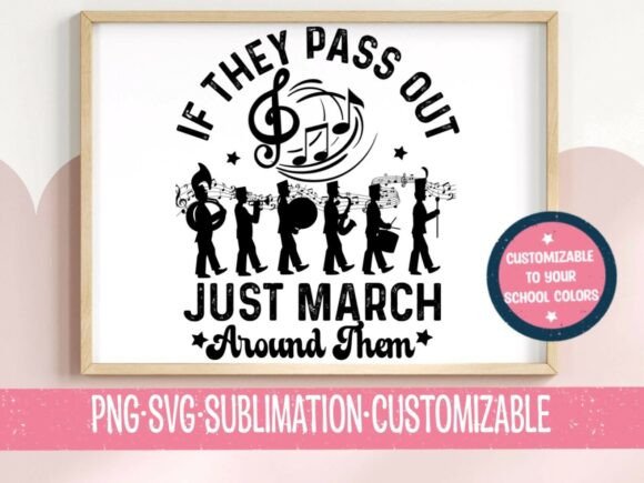 Marching Band SVG PNG Funny Band Quote Graphics for Crafts