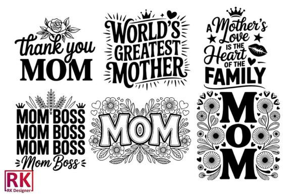 Mother s Day SVG Mega Bundle for Graphics and Crafts