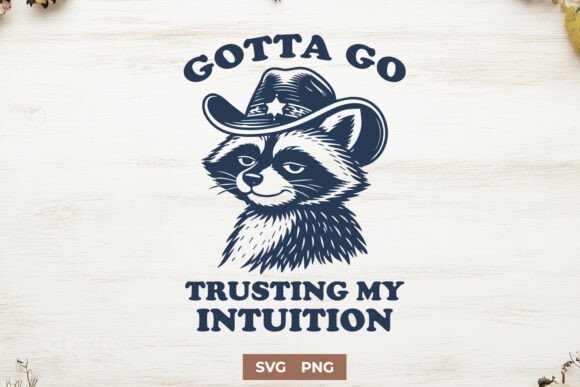 Sarcastic Raccoon SVG – Funny Animal PNG for Graphics & Crafts